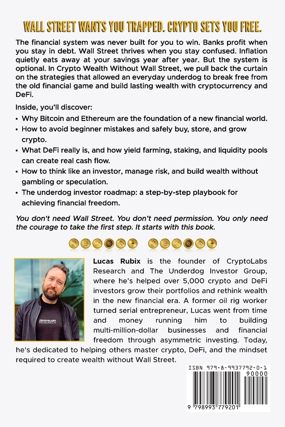 Crypto Wealth Without Wall Street: The Underdog Investor's Guide to Cryptocurrency, Bitcoin, DeFi, Yield Farming, and Creating Financial Freedom Without Banks - Image 2
